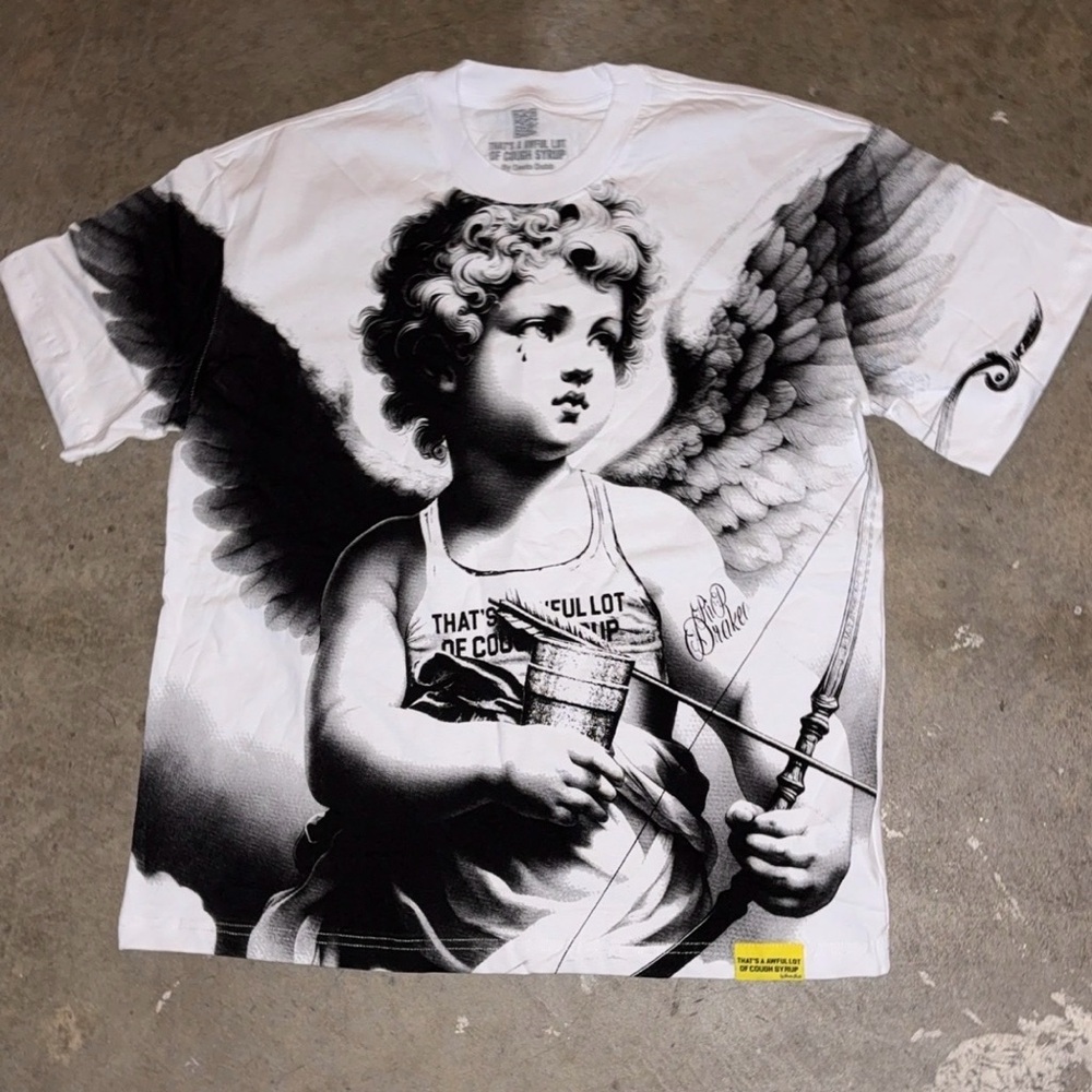 Awful a lot of cough syrup white Tee
